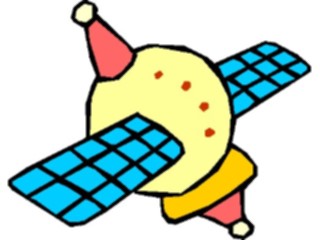 Sticker Custom Preview Image #126425 Technology Communication Satellites Satellite Cartoon4