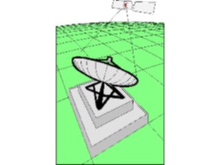 Sticker Custom Preview Image #126431 Technology Communication Satellites Satellite Dish03