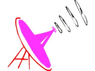 Sticker Custom Preview Image #126441 Technology Communication Satellites Satellite Dish13