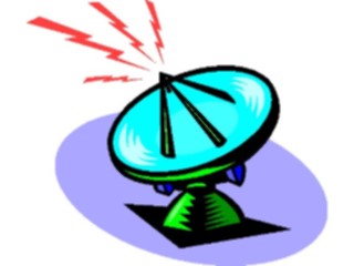 Sticker Custom Preview Image #126442 Technology Communication Satellites Satellite Dish14