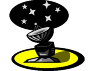 Sticker Custom Preview Image #126444 Technology Communication Satellites Satellite Dish16