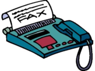 Sticker Custom Preview Image #126566 Technology Communication Telephone F A X F A X Machine18