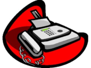 Sticker Custom Preview Image #126571 Technology Communication Telephone F A X F A X Machine23