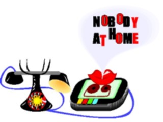 Sticker Custom Preview Image #126594 Technology Communication Telephone F A X Nobodyat Home