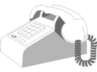 Sticker Custom Preview Image #126618 Technology Communication Telephone F A X Telephone001