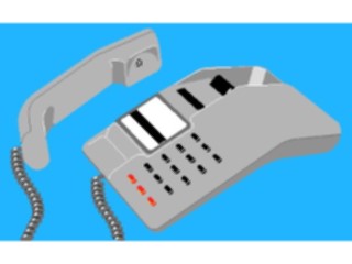 Sticker Custom Preview Image #126619 Technology Communication Telephone F A X Telephone002