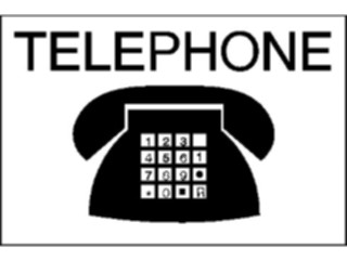 Sticker Custom Preview Image #126657 Technology Communication Telephone F A X Telephone040