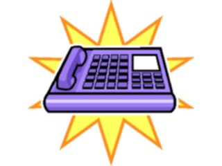 Sticker Custom Preview Image #126717 Technology Communication Telephone F A X Telephone100