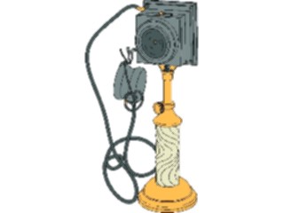 Sticker Custom Preview Image #126730 Technology Communication Telephone F A X Telephone Antique06