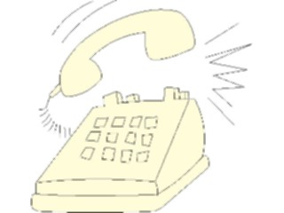 Sticker Custom Preview Image #126798 Technology Communication Telephone F A X Telephone Ringing1