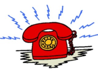 Sticker Custom Preview Image #126801 Technology Communication Telephone F A X Telephone Ringing4