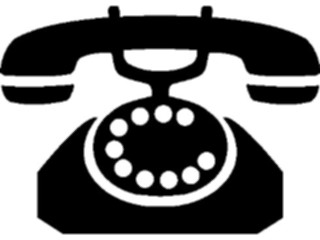 Sticker Custom Preview Image #126802 Technology Communication Telephone F A X Telephone Rotary01