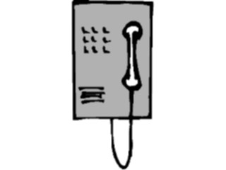 Sticker Custom Preview Image #126827 Technology Communication Telephone F A X Telephone Wall Mount2