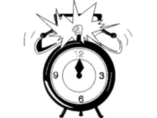 Sticker Custom Preview Image #126870 Time Alarm Clock05