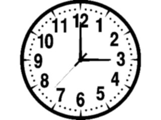 Sticker Custom Preview Image #126911 Time Clock02