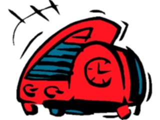 Sticker Custom Preview Image #126960 Time Clock Radio4