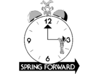 Sticker Custom Preview Image #127054 Time Spring Forward