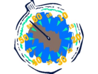 Sticker Custom Preview Image #127059 Time Stop Watch Analog05