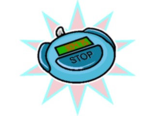 Sticker Custom Preview Image #127075 Time Stop Watch Digital4