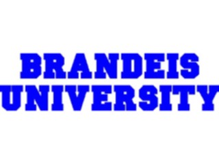 Sticker Custom Preview Image #127160 Titles College Names Brandeis University