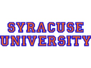 Sticker Custom Preview Image #127183 Titles College Names Syracuse University