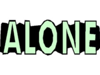 Sticker Custom Preview Image #127209 Titles General Alone