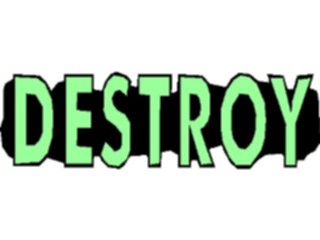 Sticker Custom Preview Image #127306 Titles General Destroy