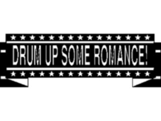 Sticker Custom Preview Image #127328 Titles General Drum Up Some Romance