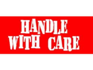 Sticker Custom Preview Image #127394 Titles General Handlewith Care