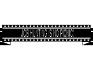 Sticker Custom Preview Image #127448 Titles General Job Hunting No Picnic