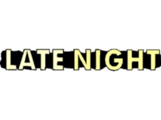 Sticker Custom Preview Image #127462 Titles General Late Night