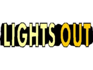 Sticker Custom Preview Image #127474 Titles General Lights Out