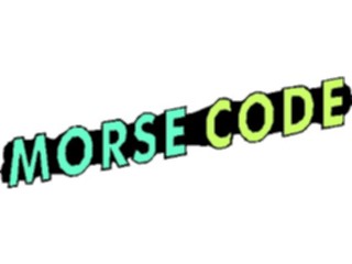 Sticker Custom Preview Image #127517 Titles General Morse Code