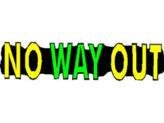 Sticker Custom Preview Image #127544 Titles General No Way Out