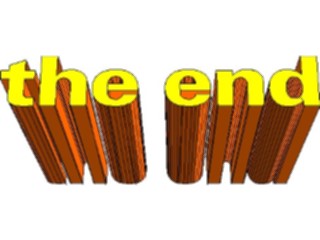 Sticker Custom Preview Image #127710 Titles General The End4