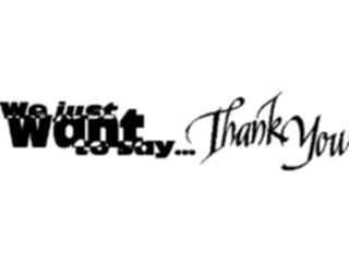 Sticker Custom Preview Image #127753 Titles General We Just Wantto Thank You