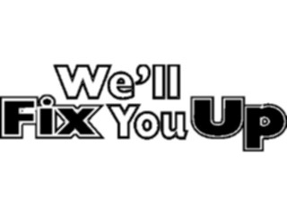 Sticker Custom Preview Image #127763 Titles General Well Fix You Up