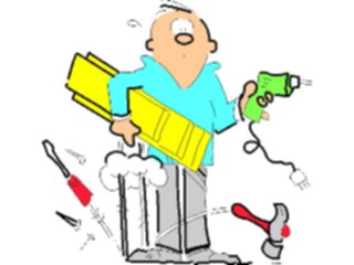 Sticker Custom Preview Image #128068 Tools Hardware Manwith Tools