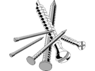 Sticker Custom Preview Image #128086 Tools Hardware Nails Screws