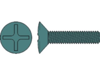 Sticker Custom Preview Image #128278 Tools Hardware Screw Oval Head Phillips