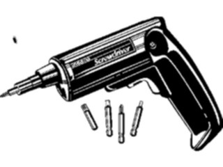 Sticker Custom Preview Image #128317 Tools Hardware Screwdriver Electric2