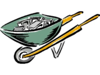 Sticker Custom Preview Image #128452 Tools Hardware Wheelbarrow