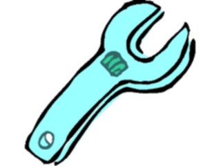 Sticker Custom Preview Image #128512 Tools Hardware Wrench Crescent5