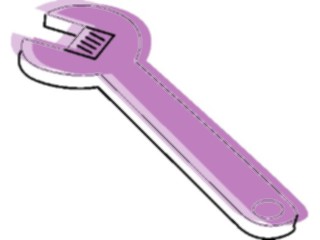 Sticker Custom Preview Image #128515 Tools Hardware Wrench Crescent8