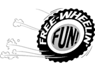 Sticker Custom Preview Image #128581 Transportation Advertising Free Wheelin Fun