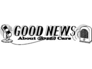 Sticker Custom Preview Image #128584 Transportation Advertising Good News About Great Cars