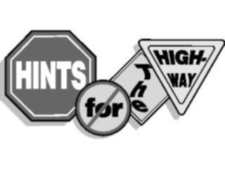 Sticker Custom Preview Image #128588 Transportation Advertising Hintsforthe Highway