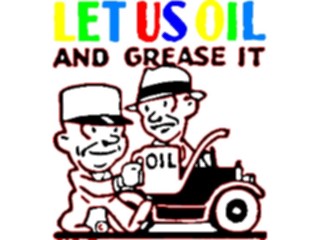 Sticker Custom Preview Image #128593 Transportation Advertising Let Us Oil Grease It