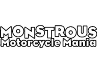 Sticker Custom Preview Image #128598 Transportation Advertising Monstrous Motorcycle Mania