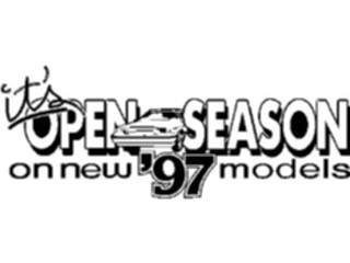 Sticker Custom Preview Image #128610 Transportation Advertising Open Seasonon New Models